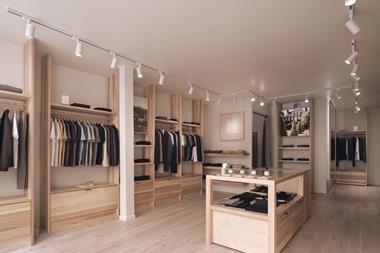 Sunspel store in Paris