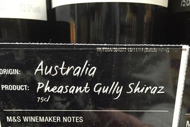 Marks and Spencer and its Dutch wine tasting notes