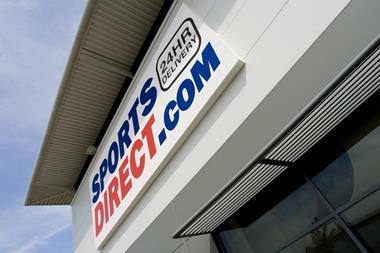 Sports Direct said gross profit was up 13.5% to £99.8m in the nine weeks to March 25