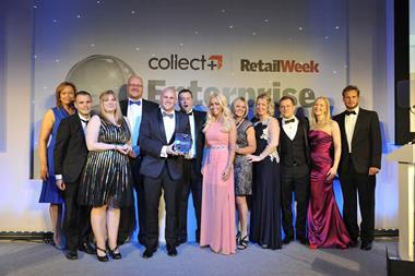 Better Bathrooms won the Collect+ Retailer of the Year, a company that originally operated from the founder’s bedroom it now operates from stores and online and has ambitious expansion plans.