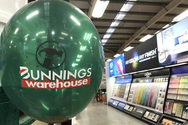 Bunnings St. Albans opening decorations