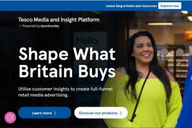 Tesco media insight platform