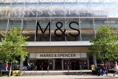 Exterior of Marks & Spencer Manchester store