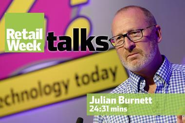 Julian Burnett Retail Week Talks