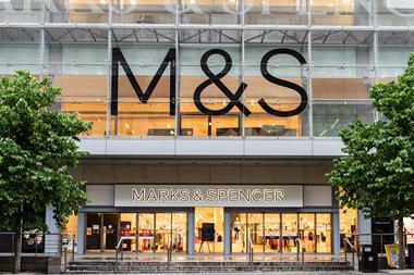 Exterior of M&S Manchester