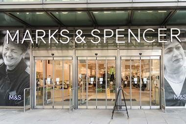 Exterior of Marks & Spencer store