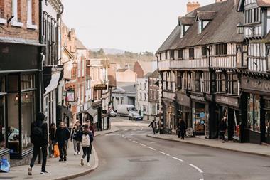 Shrewsbury high street