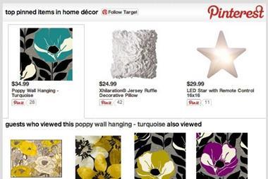 Pinterest has partnered with retailers including Walmart, Target and Disney to integrate popular ‘Pins’ on their websites.