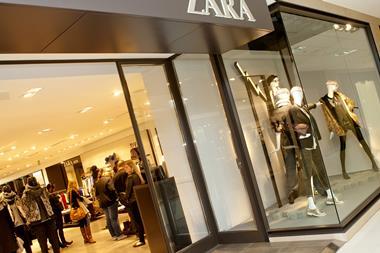 Pilot Zara store at Inditex's headquarters