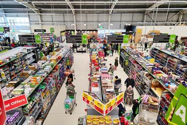 Asda Halifax store interior