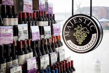 Majestic Wine posted an increase in sales during the first six months of the year