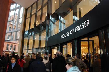 House of Fraser will be collaborating with Caffe Nero, launching its click-and-collect service in a coffee shop in Cambridge.