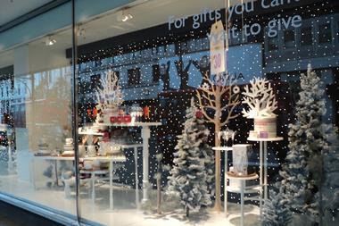 Sales fo Christmas goods have rocketed at John Lewis