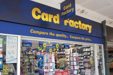 Card Factory has named Darcy Willson-Rymer as chief executive