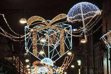 The Oxford Street Christmas lights will be switched on on November 1