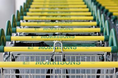 Morrisons like-for-likes fell 2.9% in its first quarter, its first trading update since David Potts took the reins at the grocer.