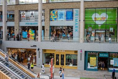 Shopping centre in Bristol, England