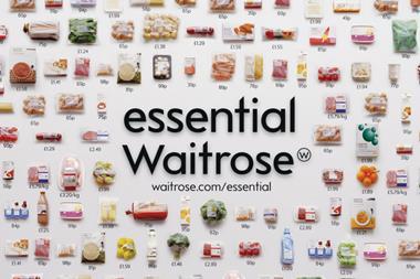 Waitrose boss Mark Price said its Essential Waitrose range has been a draw