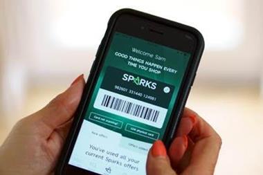 There have been a million downloads of M&S's Sparks app
