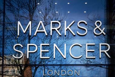 Marks & Spencer fascia