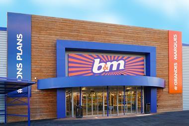 B&M Montpellier store exterior