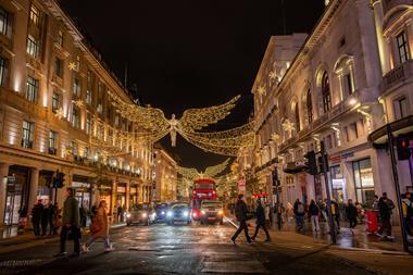 Regent Street Christmas lights