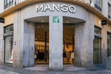 Mango store exterior, Malaga