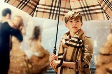 Burberry signed up Romeo Beckham to star in its advertising