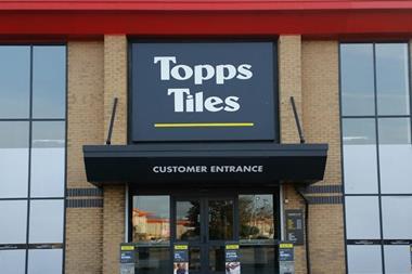 Topps Tiles’ like-for-like sales have jumped by around 5.2% as bosses bid to capitalise on a predicted increase in spending on home improvements.