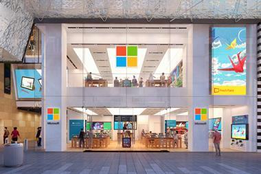 Microsoft at westfield sydney on pitt street mall
