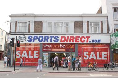 Sports Direct is taking an aggressive stance to expanding in Europe