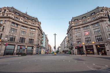 Oxford Street empty