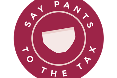 Say Pants to the Tax logo