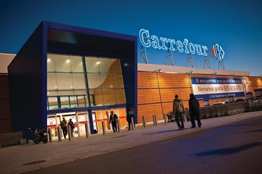 French grocer Carrefour has reported a rise in third quarter sales, driven by strong performance in its European markets including Spain and Italy.