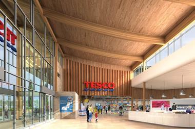 Tesco has reported its first decline in profits since 1994 after investing £1bn in its UK turnaround plan