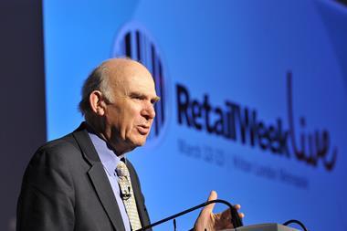 Business Secretary Vince Cable highlighted the significant potential of online and international growth to the retail sector today as he called retail a bellweather to the economy.
