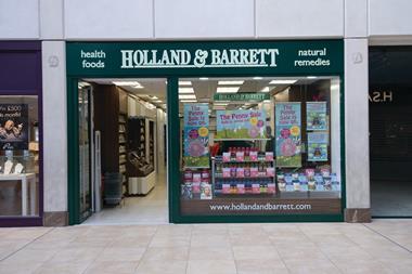 Holland & Barrett is in negotiations on a 7,000 sq ft site to trial a superstore format as it eyes a tranche of former Phones 4U stores.
