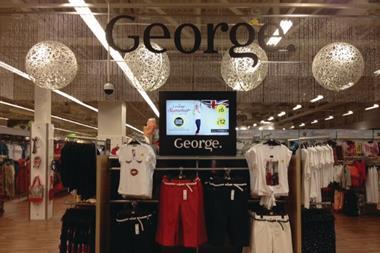 Asda’s George clothing label has overtaken Marks & Spencer to become the second largest fashion brand by volume.