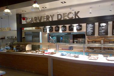 Tesco Coventry has a new family restaurant called Decks
