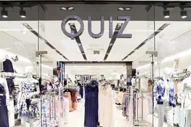 Quiz has reported a fall in profits