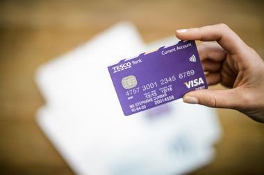 Tesco debit card