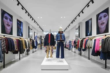 Gap Covent Garden store interior