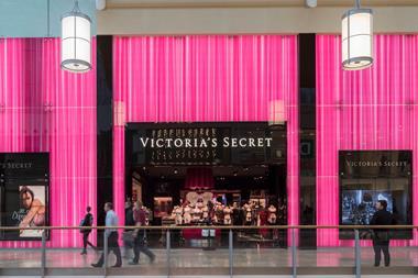 Exterior of Victoria's Secret store in Cardiff