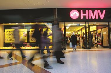 HMV fell into administration in January.