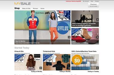 Australian flash Sales fashion site MySale has had a challenging year