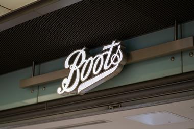Boots over-store sign