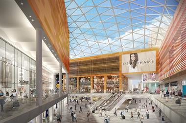 Debenhams will anchor the 400,000 sq ft retail and leisure extension at Intu Watford shopping centre