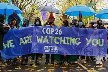 Cop26 protest