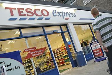 Tesco's growth rate slowed to half the average at 2.1% causing a 0.6% fall in share from 30.5% in 2011 to 29.9%
