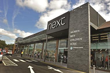 Next's sales increased by 2.9% over Christmas